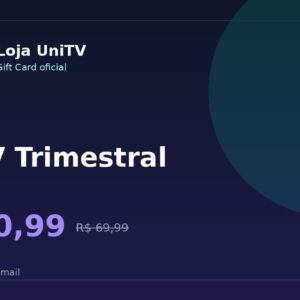 UniTV Trimestral — Loja UniTV